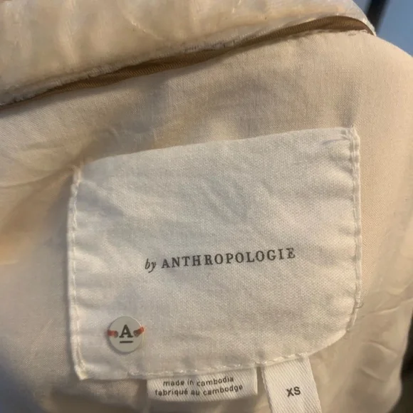 Oversized Anthropologie Quilted Jacket - Picture 3 of 3
